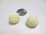 14k Gold Bakelite Vintage Earrings - con 668