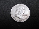 1957-D Franklin Half Dollar - con 200