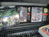 Allen Iverson and Micheal Brown Plaque - Football Card Sheet - con 804