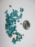 33.45 cts Kingman Mine Turquoise Nuggets - con 754