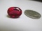 Natural 10.24 cts Blood Red Ruby Gemstone - Certified - Oval Cut Heat Treated - con 583