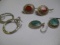Three Pair of Sterling Silver Earrings - con 3