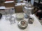 Vintage Old Tins - Wire Basket, Buttons and Coffee Pot - con 801