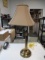 Brass Table Lamp with Adjustable Arm - Will not be shipped -con 476