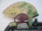 Vintage Enameled Brass Boxes and Vase - Fan and More - Will not be shipped - con 801