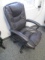 Brown Leather Office Chair - Will not be shipped - con 699