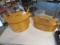 Two Wooden Baskets - Will not be shipped - con 802
