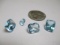 Natural 11.92 tcw Blue Nile Topaz Gemstones - From pawn - con 583