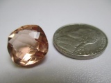 Orange 8.45 cts Natural Morganite Gemstone From Madagascar - con 583