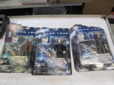 3 Assorted New Star Trek First Contact Figures - con 555