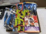 Flat of Batman Trading Cards - Opened and Unopened - con 555