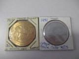 1962, 51 Seattle and Oregon Trade Coins - con 346