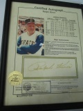 HOF Ralph Kiner Certified Autograph - con 346