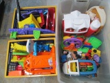 Little People Toys, Figures, and VTech Raceway (see pic) - Will not be shipped - con 119