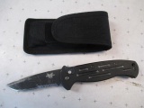 Benchmade Folding Knife with Case - con 317