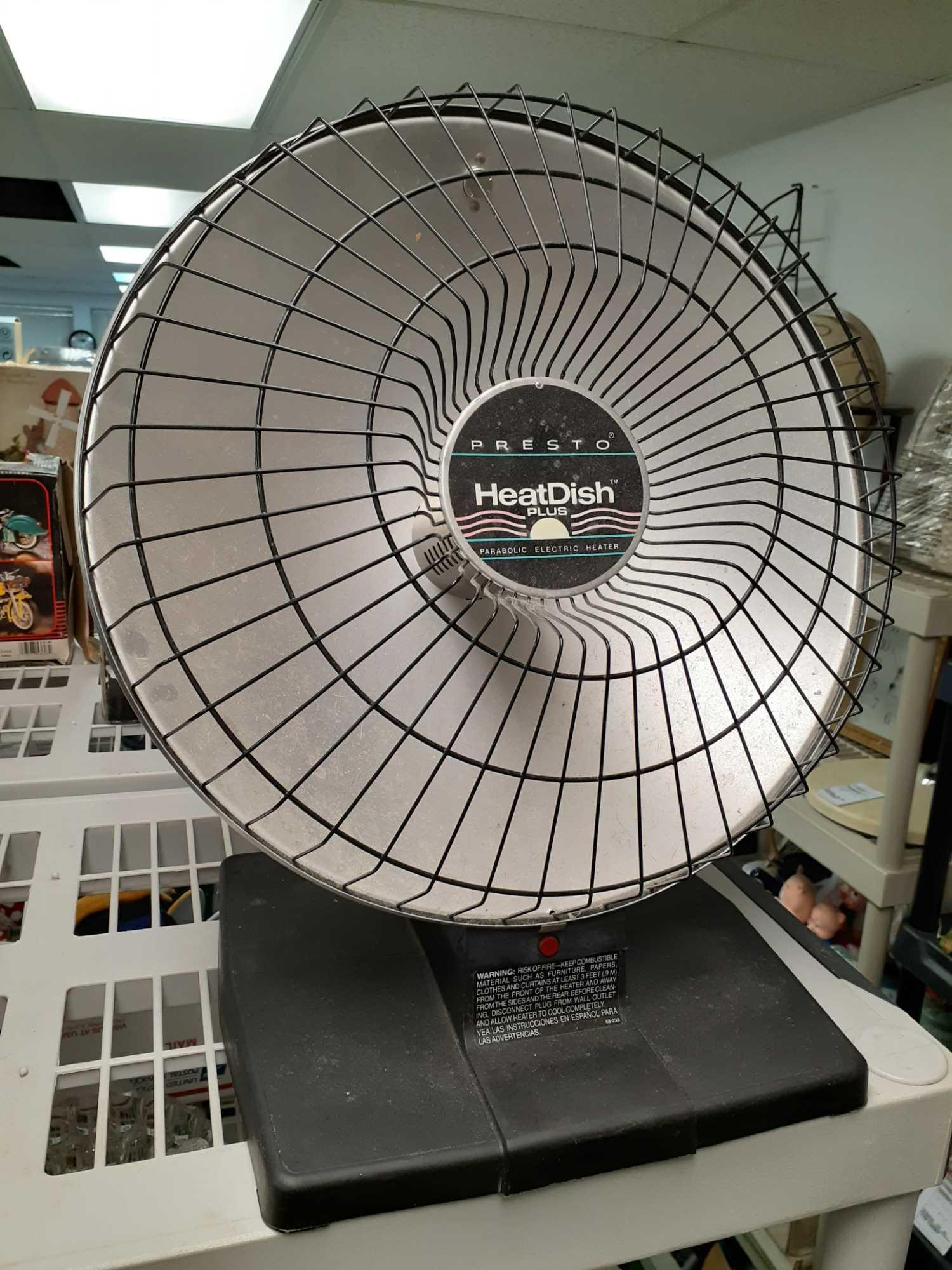 Heat Dish Recall TK Auctions Presto HeatDish +Tilt Parabolic