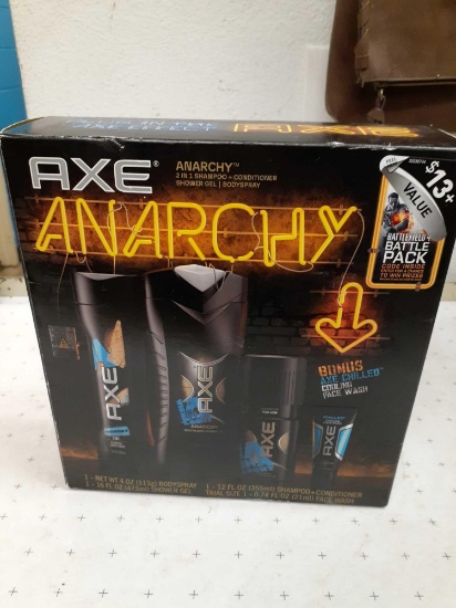 Axe Anarchy Set - New - Will not be shipped - con 339