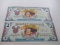 2 Sequential Disney Dollars 65th Anniversary - con 317