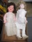 2 Porcelain Dolls from the 50s Baby Bride Ruthie - con 694