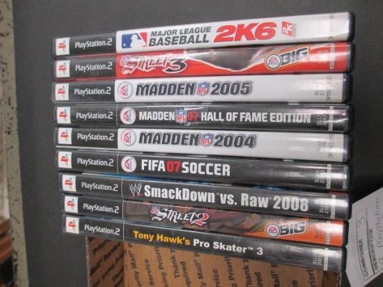 9 Playstation 2 Sports Games - con 3