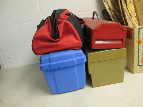 Lot of Tool Boxes - Will NOT be Shipped - con 653
