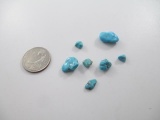21.50 CTS Kingman Mine Turquoise Nuggets - con 754