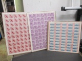Dominican Republic Set of 3 Uncut Stamp Sets - con 3