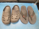 Shark Flops & Crocs Size 8 - con 793