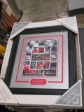 Dale Earnhart Sr & Jr Collectable Framed 16