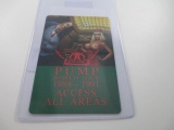 1989-91 Aerosmoth Concert All Access Pass - con 346
