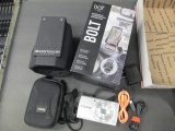 Bluetooth Speaker, Canon Powershot Camera, Cell Phone Holder - con 793
