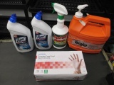 Misc Cleaning Products and Gloves - con 831