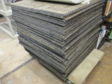 Huge Lot of Contac Brand Carpet Squares 24x24 each 98 Pc - Will NOT be Shipped - con 831