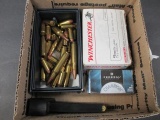 Misc. Ammo w/9 mm clip. FMJ 9mm, 308, 4059w, .22 - Will NOT be Shipped - con 653