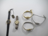 Lot of 5 Ladies Watches - con 3