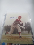 Collection of Authentic Vintage Autograph Baseball Photos - con 346