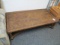 Wooden Inlaid Coffee Table - 60x30x16 - will not ship - con 555