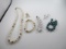 Two Bracelets with Earrings, 1 Necklace bracelet earrings - con 555
