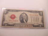 1928-G Red Seal US $2.00 Note - con 346