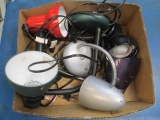 Lot of Desk Lamps - will not ship - con 555