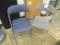 Two Metal Folding Chairs - will not ship - con 793