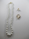 Pearl Jewelry Lot - con 346