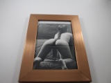 Framed German Girl Risque Black and White - con 346