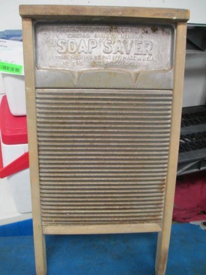 Vintage Metal Washboard - will not ship - con 845