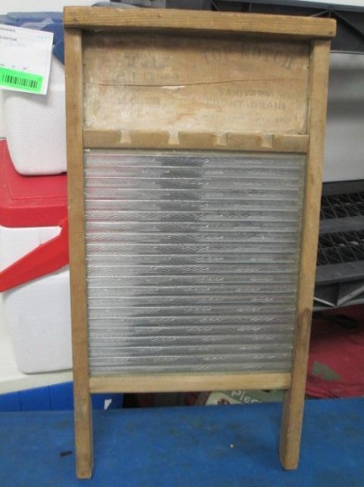 Vintage Glass Washboard - will not ship - con 845