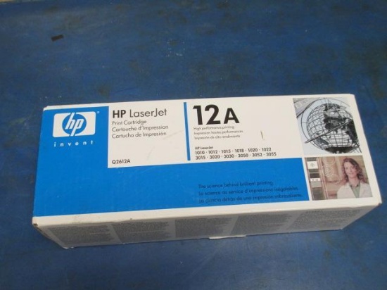HP 12A Printer Ink - will not ship - con 803
