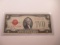 1928-G Red Seal Us $2 Note - con 346