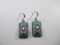 Pair of Tourquoise Earrings - con 346