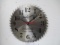 Craftsman Saw Blade Shop Clock - Will NOT be Shipped - con 39