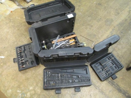 Expandable Tool Box Loaded with Assortment of Tools - Will NOT be Shipped - con 860